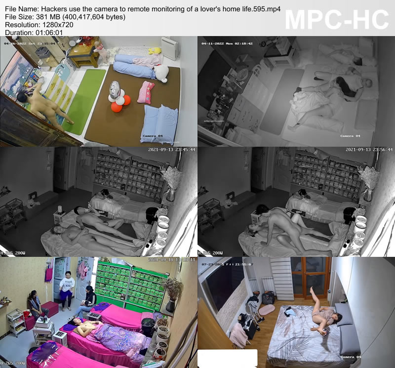 Hackers use the camera to remote monitoring of a lover's home life.595